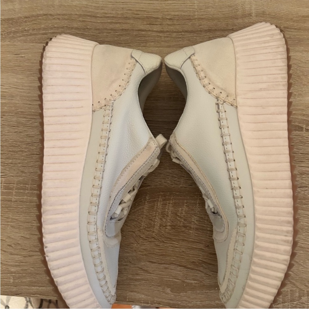 Dolce Vita Off-White Platform Sneakers - Picture 3 of 4
